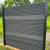 COMPOSITE FENCE SLATE BLACK