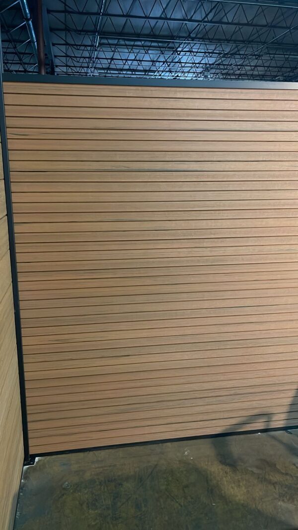 COMPOSITE FENCE SLATE DARK TEAK COLOR - Image 3