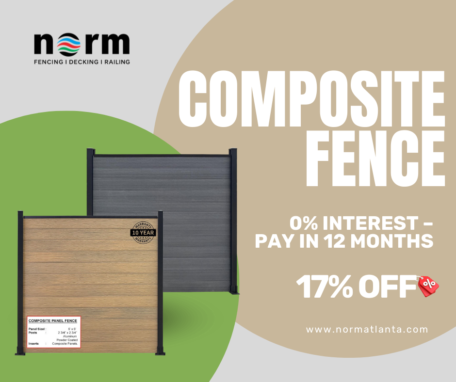 Durable composite fence panels wholesale Atlanta