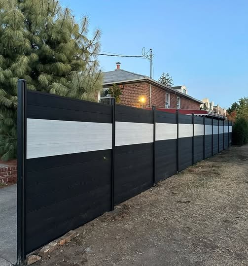 Mysterious Black Composite Fence (6FTx6FT)-F04|Norm Atlanta - Image 12