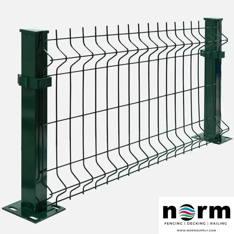 commercial wire panel fence norm atlanta