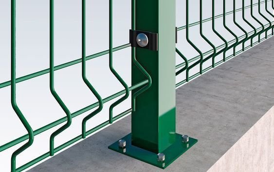 Commercial Wire Panel Fence - 6ft by 8ft - Image 4