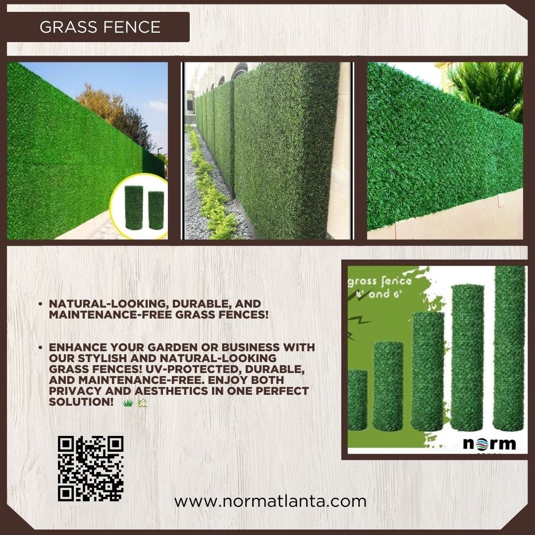 Grass Fence - 4FT by 33FT | Norm Atlanta - Image 11
