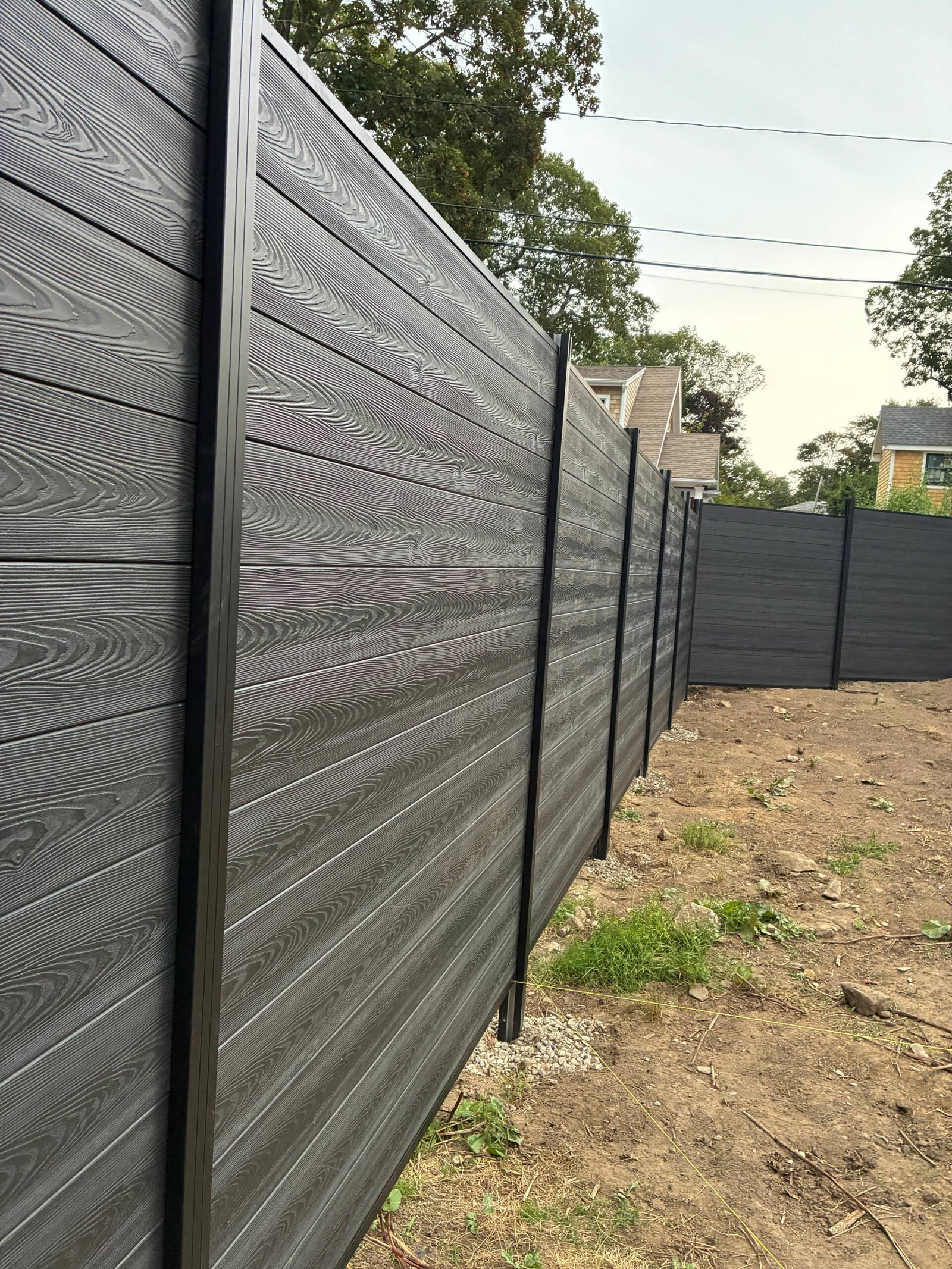 Mysterious Black Composite Fence (6FTx6FT)-F04|Norm Atlanta - Image 9