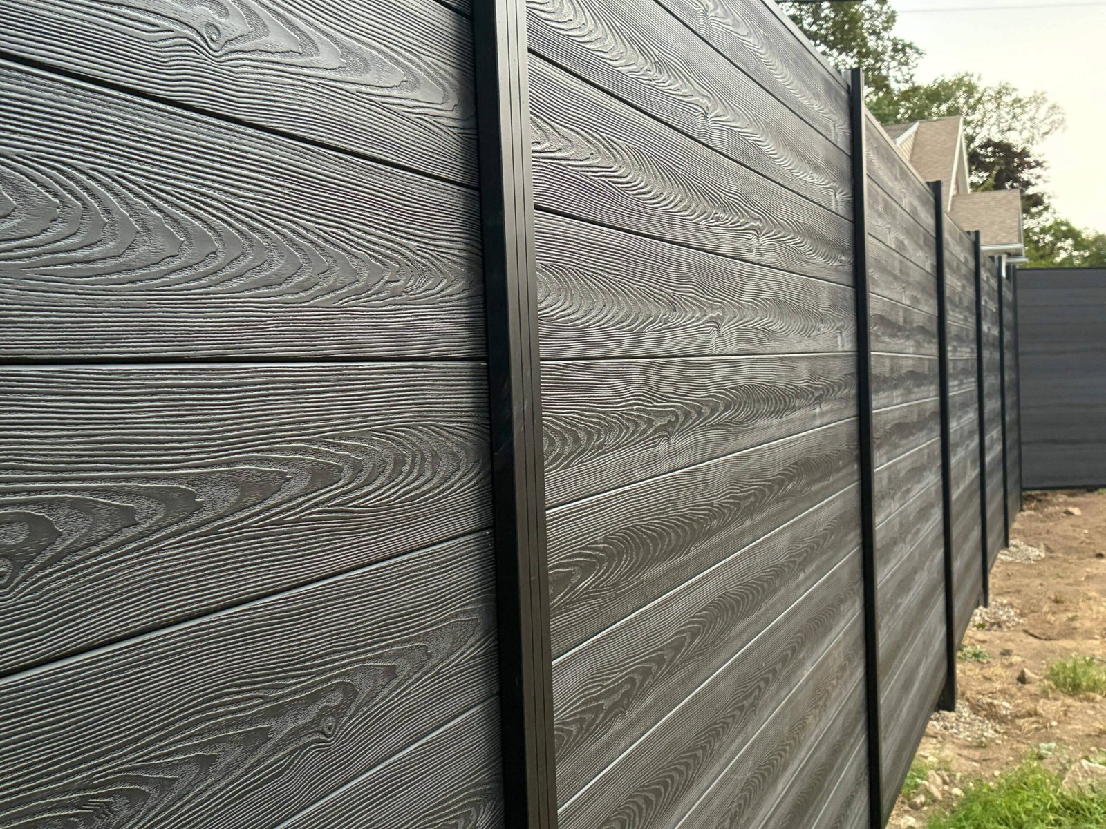 Mysterious Black Composite Fence (6FTx6FT)-F04|Norm Atlanta - Image 10
