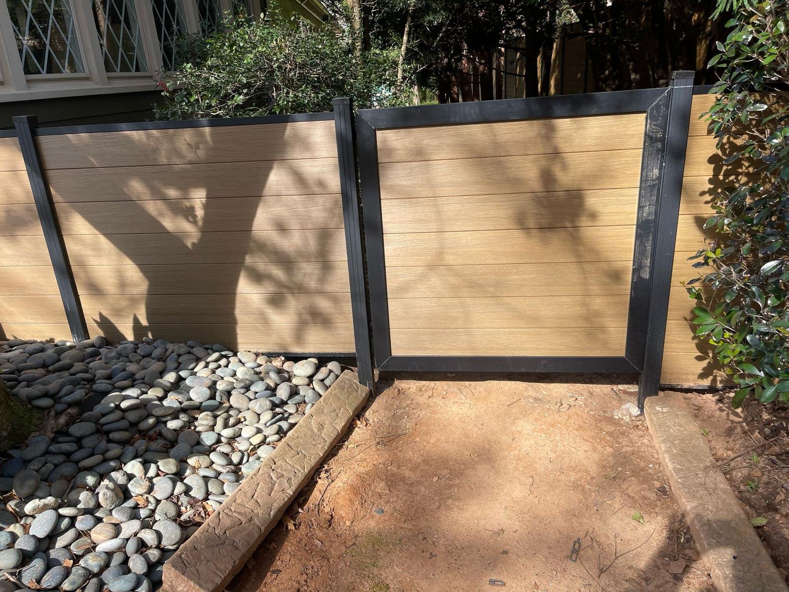 Teak Composite Fence (6FTx6FT)-F02|Norm Atlanta - Image 13