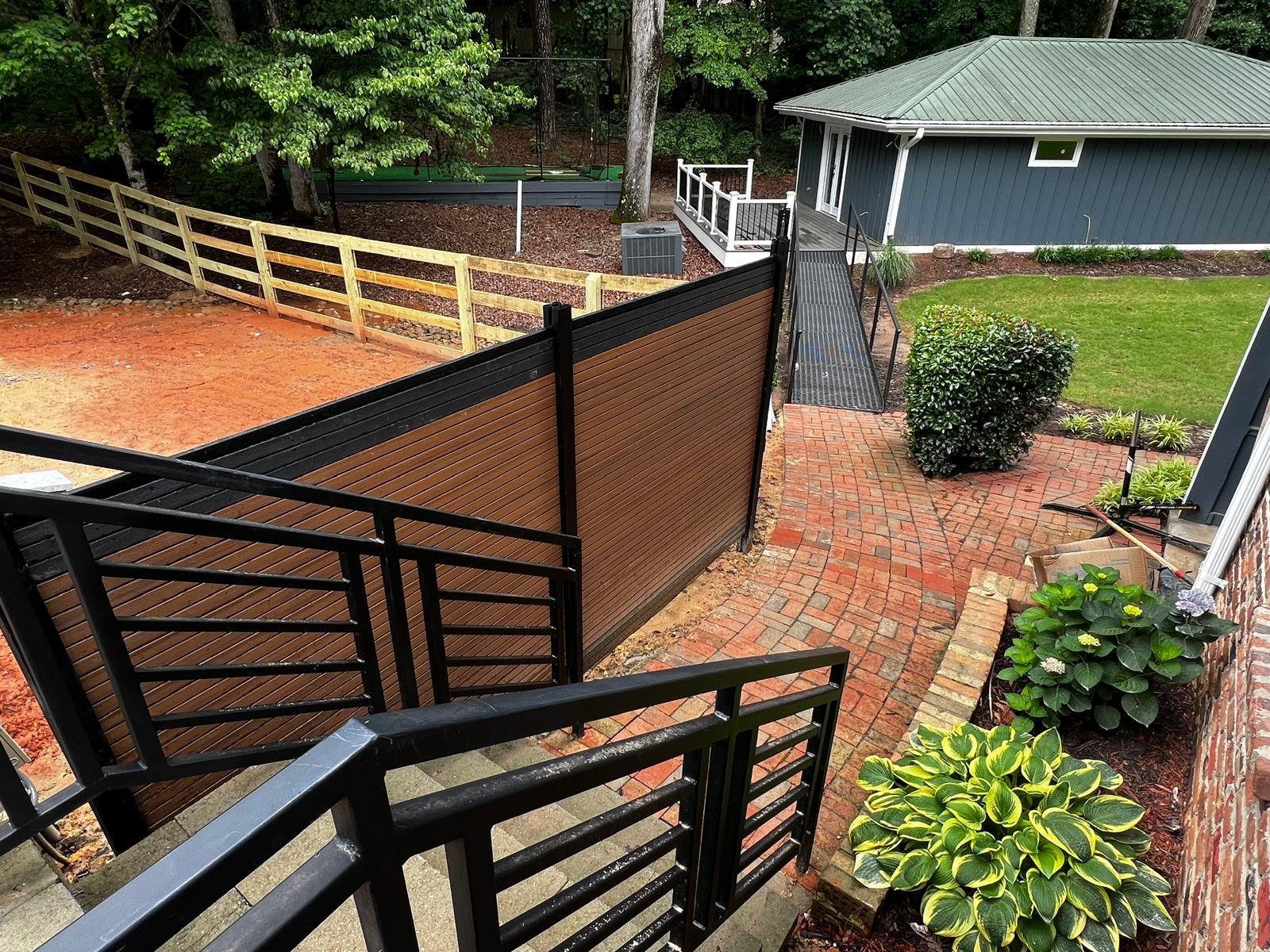 Dark Teak Composite Fence (6FTx6FT)-F01|Norm Atlanta - Image 6
