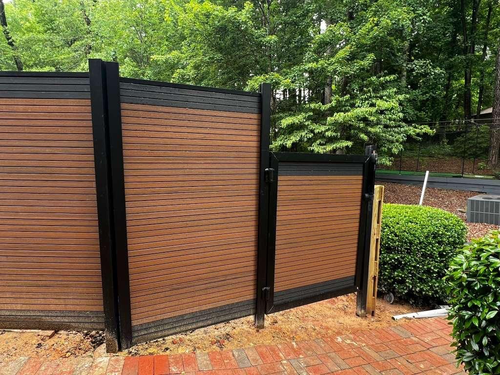 Dark Teak Composite Fence (6FTx6FT)-F01|Norm Atlanta - Image 7