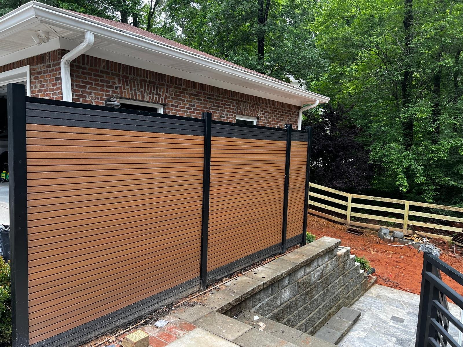 Dark Teak Composite Fence (6FTx6FT)-F01|Norm Atlanta - Image 8