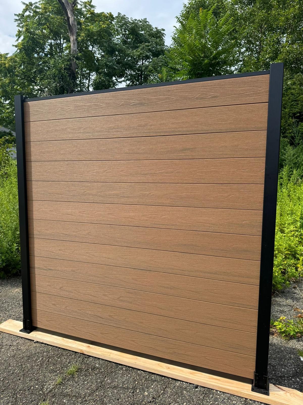 Teak Composite Fence (6FTx6FT)-F02|Norm Atlanta - Image 27