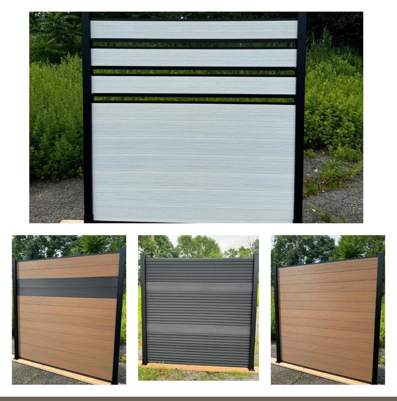 Teak Composite Fence (6FTx6FT)-F02|Norm Atlanta - Image 30