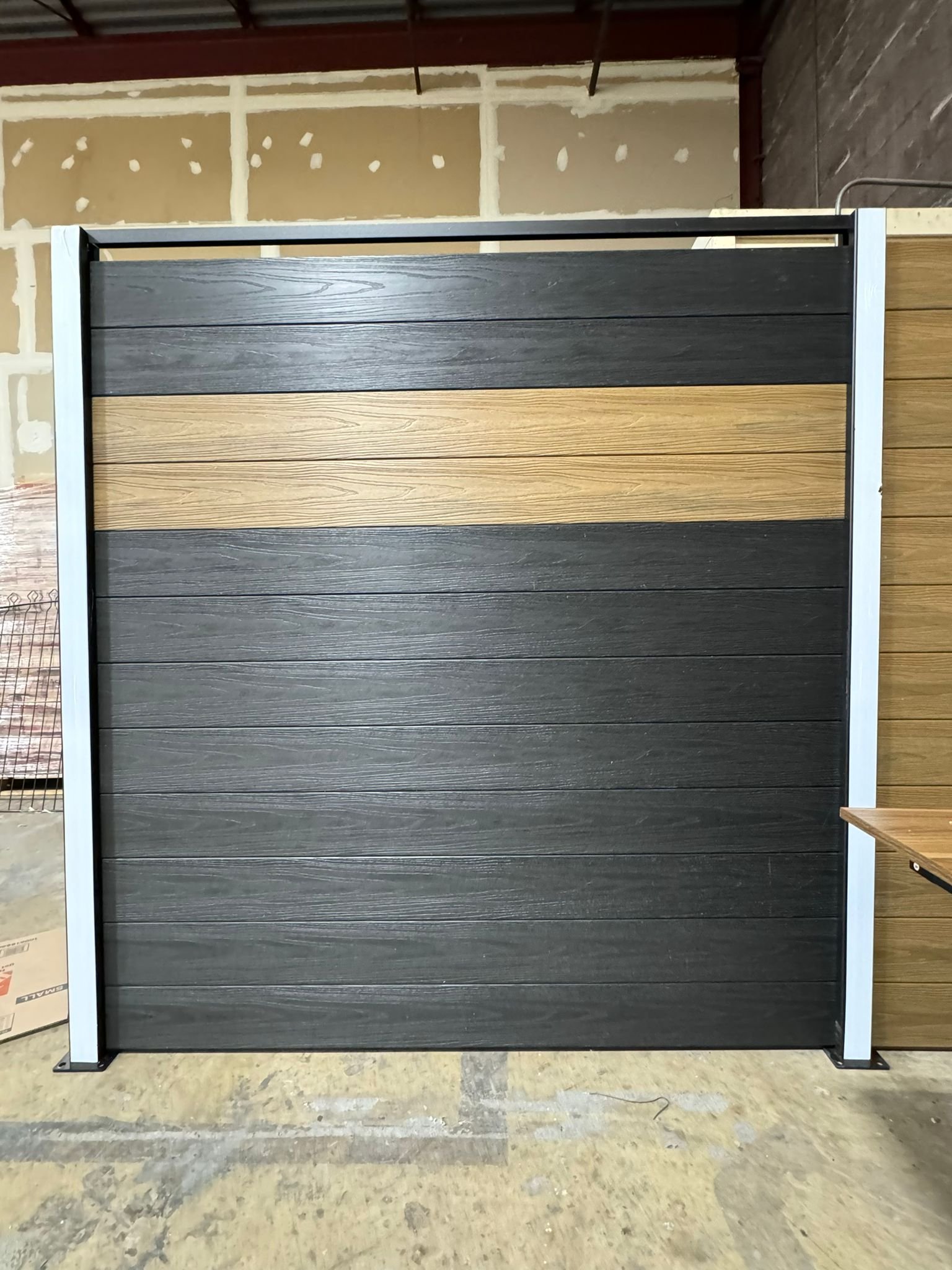 Mysterious Black Composite Fence (6FTx6FT)-F04|Norm Atlanta - Image 4