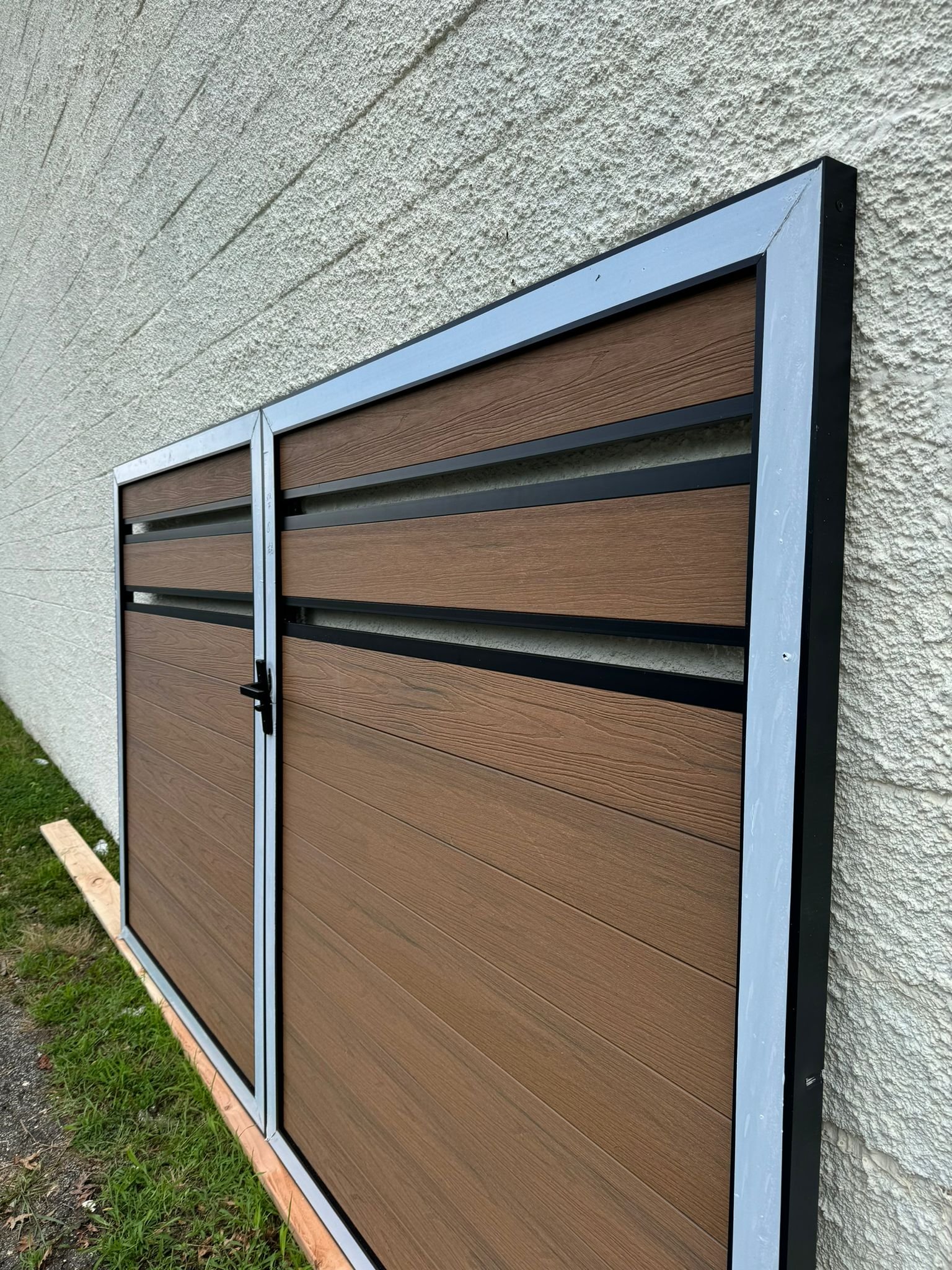 Teak Composite Fence (6FTx6FT)-F02|Norm Atlanta - Image 7