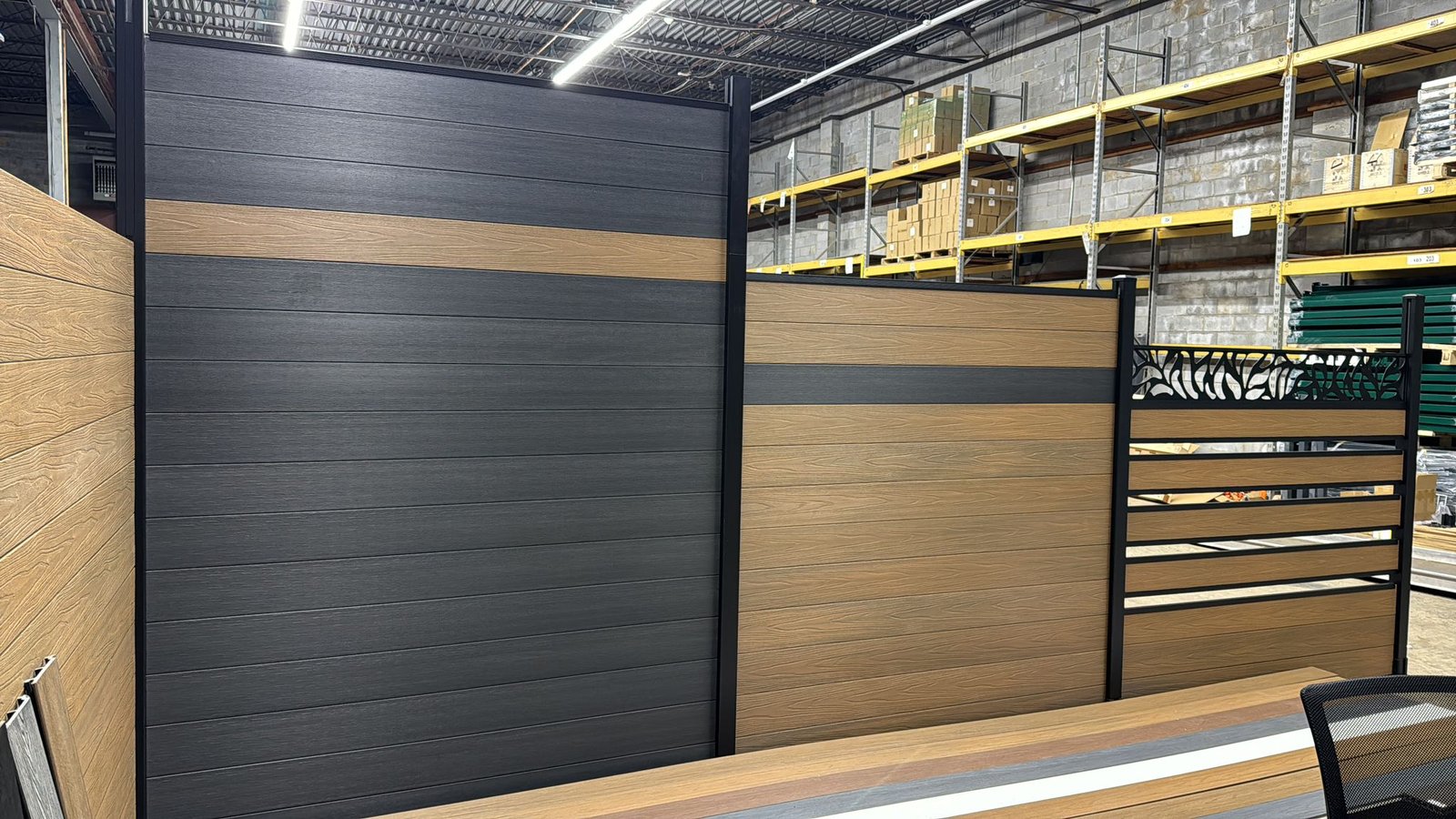 Mysterious Black Composite Fence (6FTx6FT)-F04|Norm Atlanta - Image 5