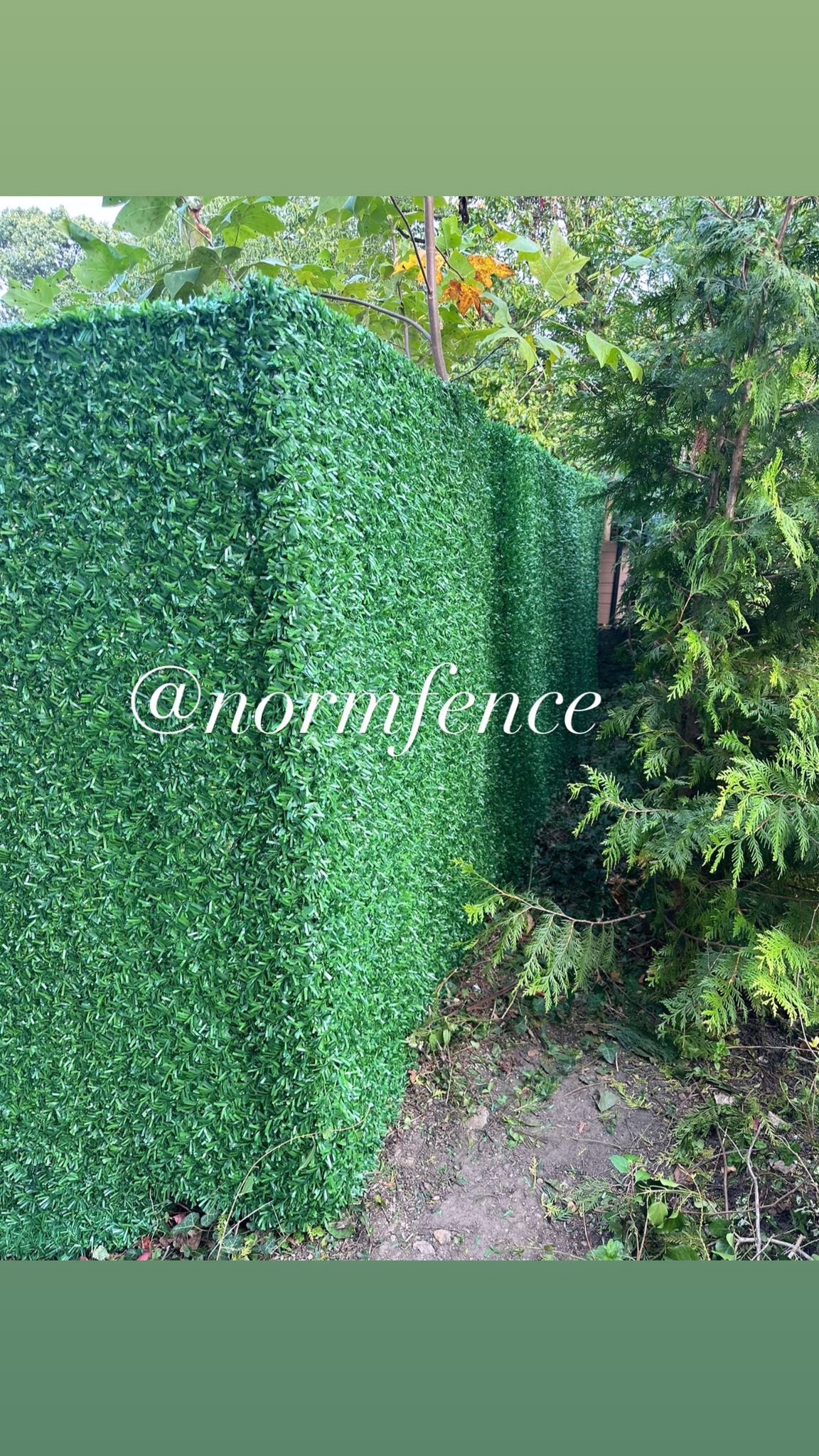 Grass Fence - 4FT by 33FT | Norm Atlanta - Image 7