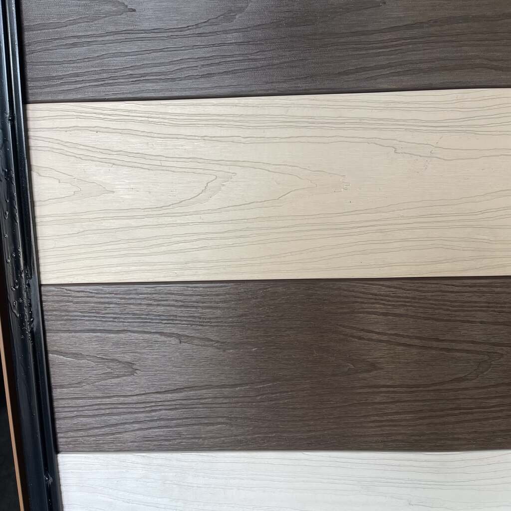 Beige color end deck board