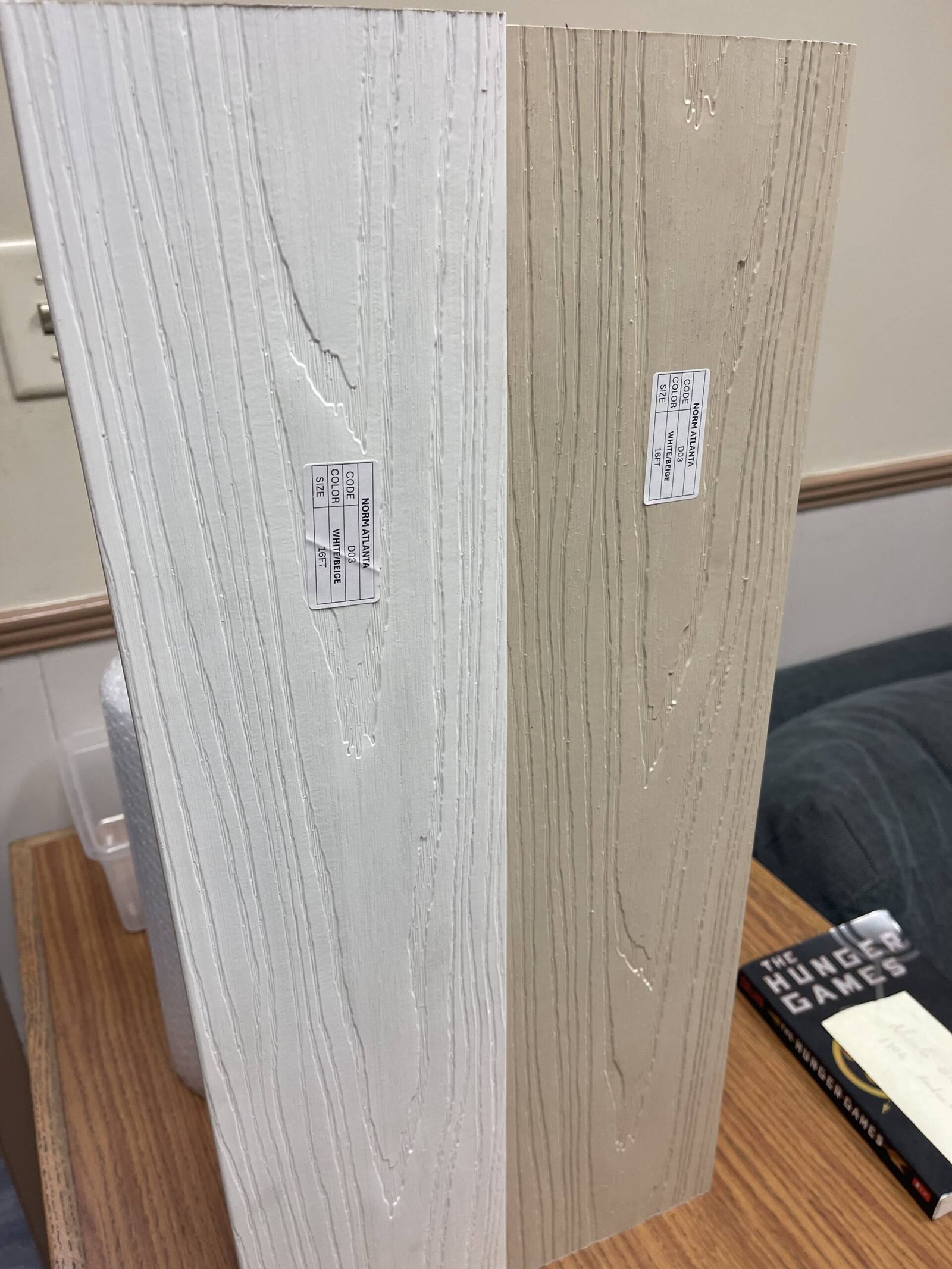 White / Beige Composite Deck Board (16FT × 5,5″)-D03|Norm - Image 7