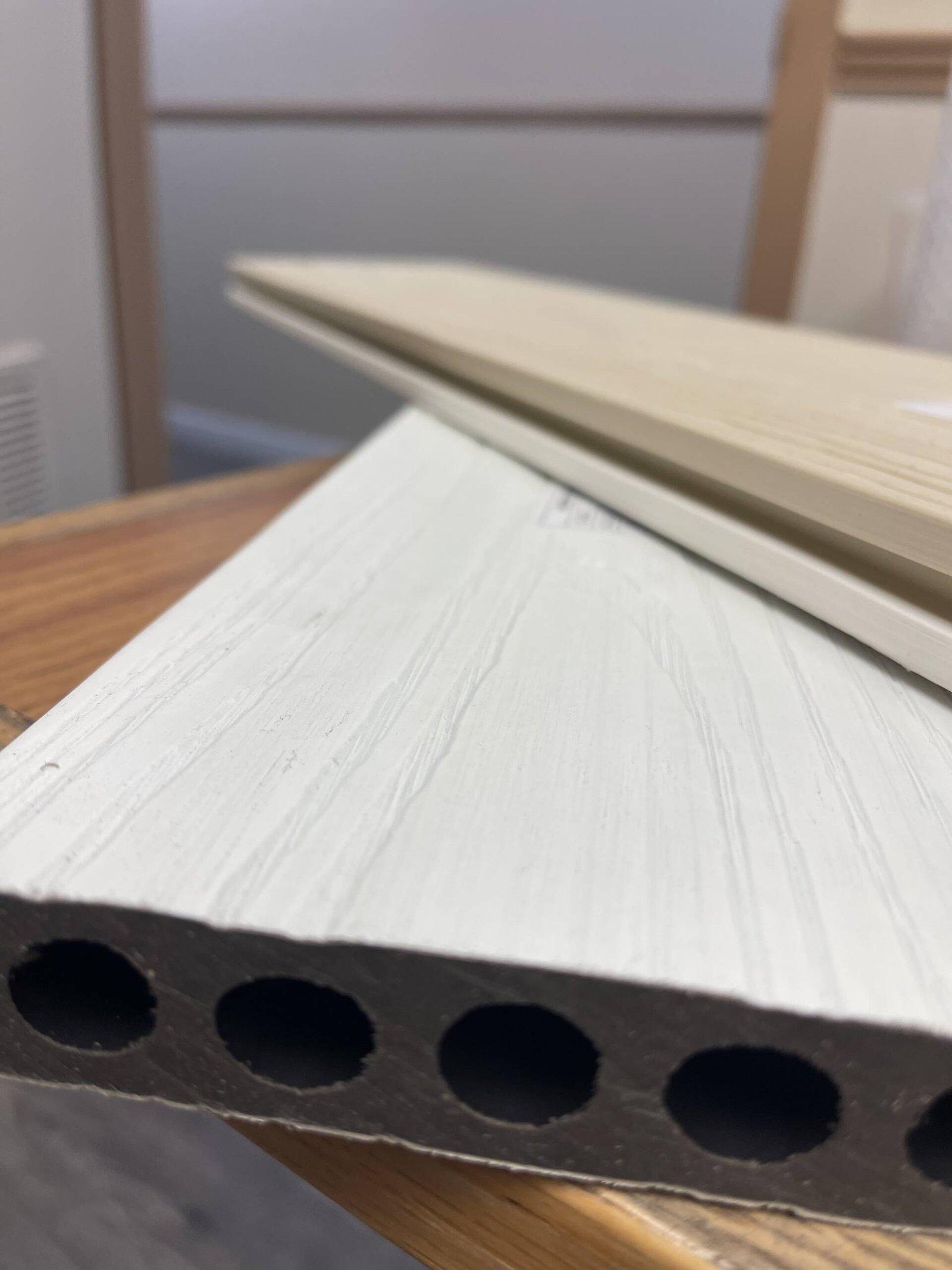 White / Beige Composite Deck Board (16FT × 5,5″)-D03|Norm - Image 12