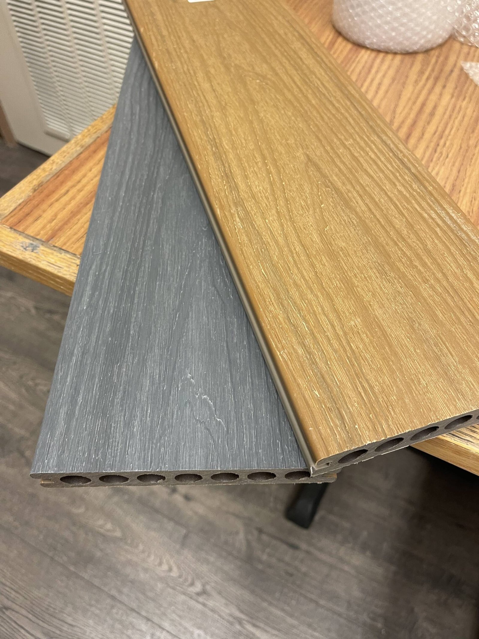 Smoke Grey / Teak Composite Deck Board (16FT × 6″)-D05|Norm - Image 5