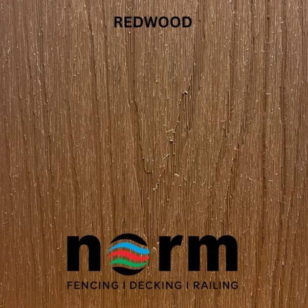 Redwood End Deck Board