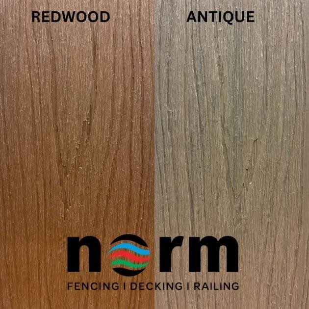 Redwood Antique Deck Board