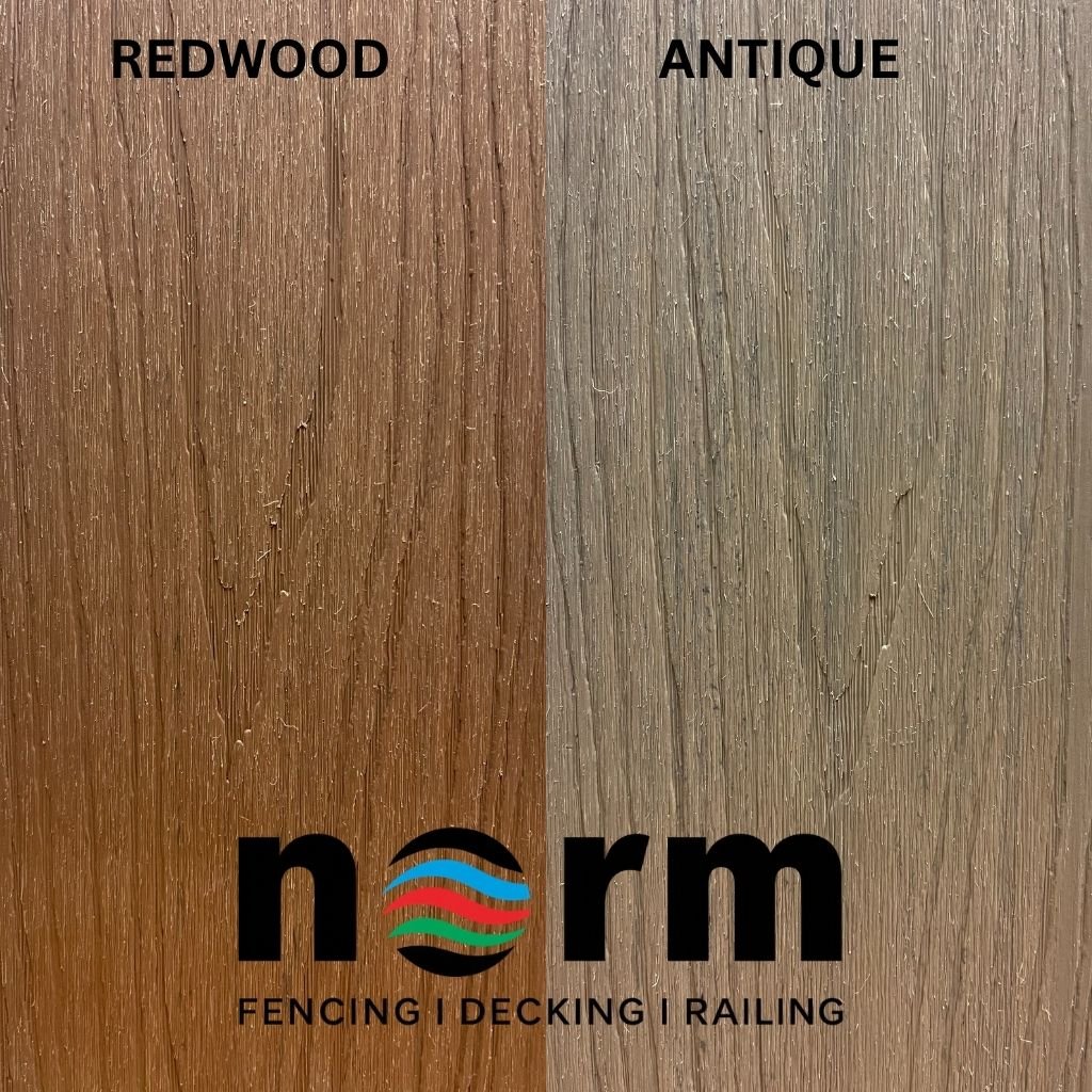 Redwood Antique Deck Board