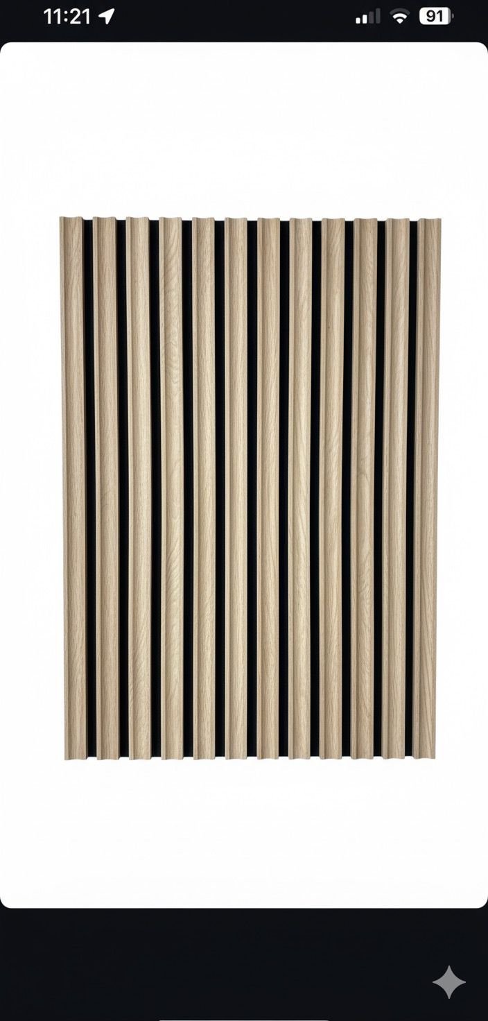 Light Oak Acoustic Wall Panel 2ft by 9ft | Norm Atlanta - Image 5