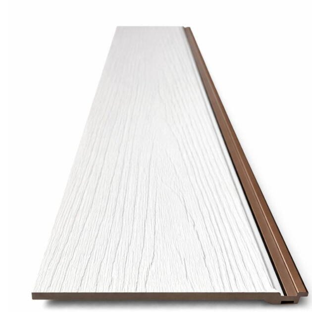Siding Cladding – White Color (6" × 120") | SDC05