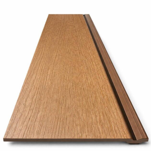Siding Cladding – Teak Color (6" × 120") | SDC06